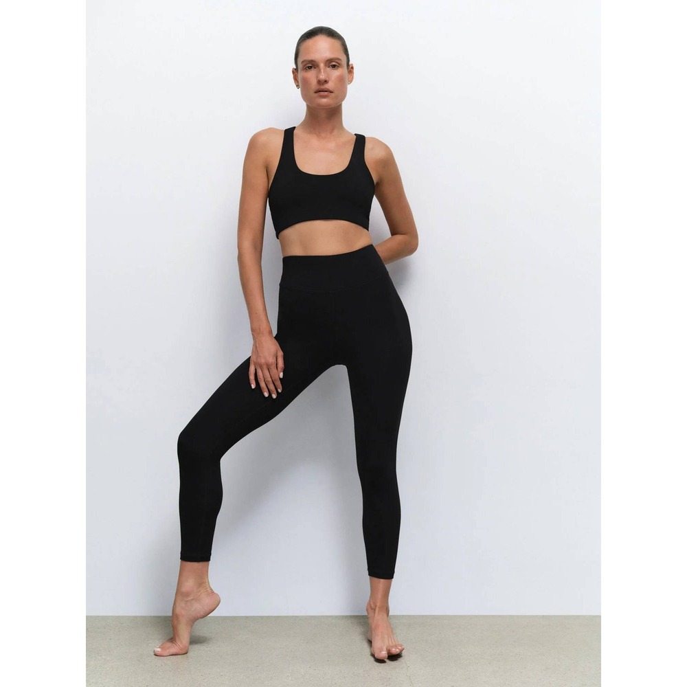 MATE the Label Organic Stretch Midi Legging Black Small New With Tags